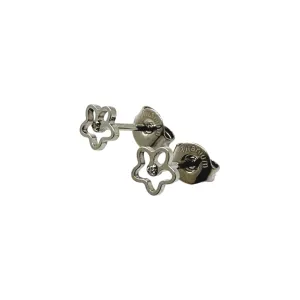 Flower stud earrings
